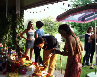 fresh fruit buffet