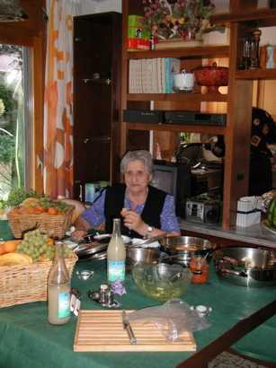 nonna margherita (oldest guest)